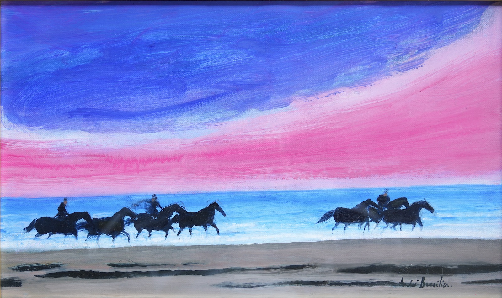 Andr� Brasilier - Rivage aux cavaliers, 2007